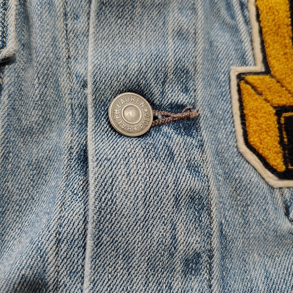 Polo by Ralph Lauren blue denim jacket. Tigre - Picture 7 of 7